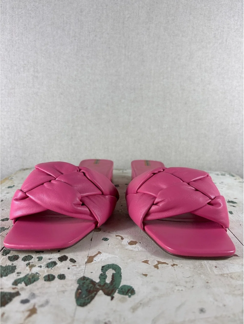 Sam Edelman > Pink Braided Slip On Sandal 9